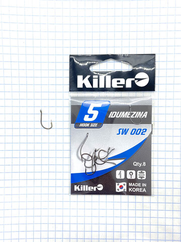 Крючок KILLER IDUMEZINA № 5 продажа от 10 шт.