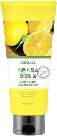 Lebelage Foam Пенка для умывания с экстрактом лимона Lebelage Lemon Brightning Cleansing Foam