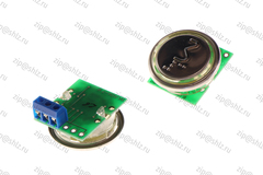 Кнопка (кнопочный модуль) ВКЛ13А-7-4И "3 этаж", круглая, с кодом Брайля