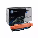 Картридж HP 654A лазерный голубой (15000 стр)
