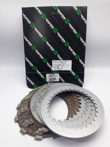 F1889AC Комплект дисков сцепления мото (фрикционные + металлические) (FCS0678/2)  NEWFREN