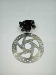 Диск тормозной + суппорт с тормозными колодками для квадроцикла 49 сс