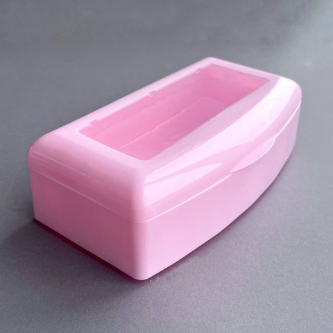 Розовый Контейнер (бокс) для стерилизации и дезинфекции инструментов