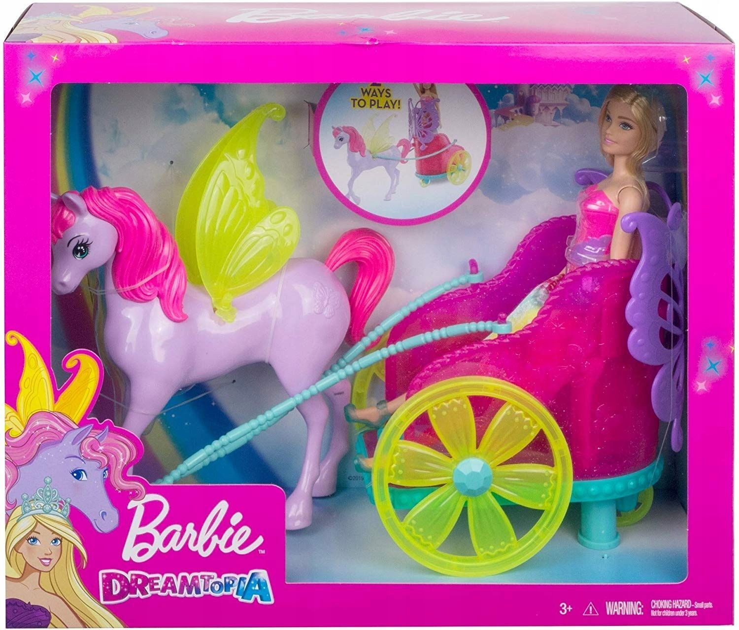 Подарочный набор карета с лошадью для куклы типа барби, лошадь ходит 245B-266B 245B-266B