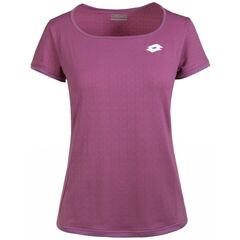 Женская теннисная футболка Lotto Top Ten W Tee PL - purple willow