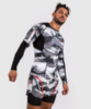 Рашгард Venum Electron 3.0 Grey/Red L/S