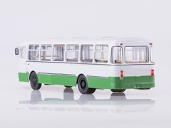 LIAZ-677M Urban white-green Soviet Bus (SOVA) 1:43