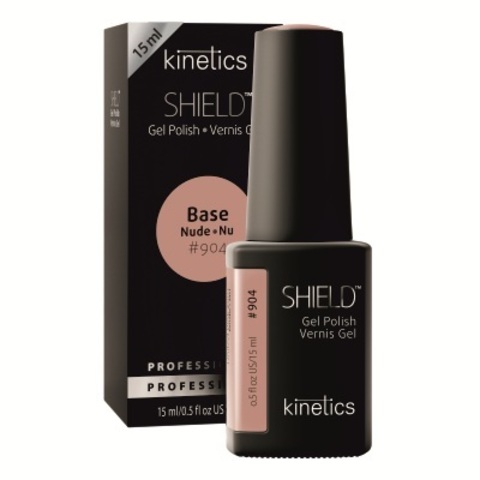 KINETICS Базовое покрытие нюдовое для гель-лака SHIELD Nude Base 15 мл (904 - бежевый плотный)