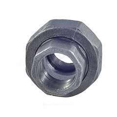 Соединитель прямой американка чугун Ду 20 (3/4") ВР/ВР конусный Fittex PLUS