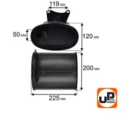 Глушитель UNITED PARTS для генератора 5кВт (90-1097)