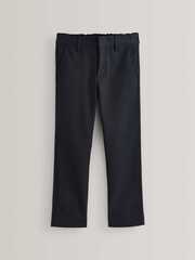 Брюки школьные прямые для мальчика Next 192-594, Темно-синий