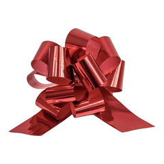 
          Бант Для Упаковки Подарка 5см, Металлик (красный)