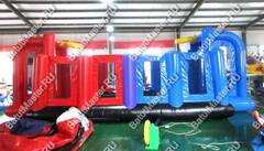 Спортивный надувной батут "Баскетбол"