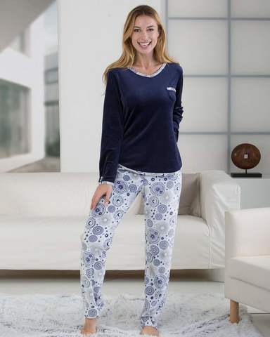 Пижама женская Massana B11 Navy Blue P691210