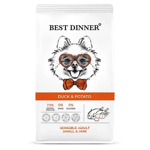 Best Dinner Sensible Adult Mini Duck & Potato для собак