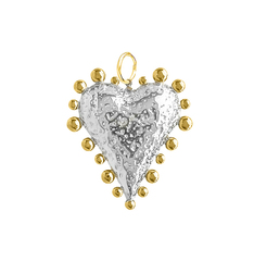 Подвеска Сердце bubbles