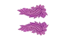 Силиконовый молд Крылья с драгоценными камнями