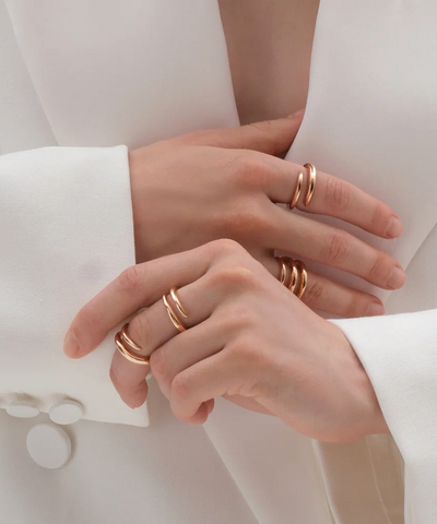 Кольцо Serpent gold