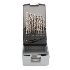 Набор сверл по металлу 1-13мм 25шт DIN338 HSSE-Co8 VA 130° (пл. кейс) Ruko 281215ERO