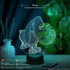 3Д-светильник 