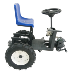 Адаптер задний с рулем АМК-4х4 под шестигранный вал