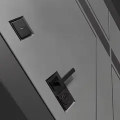 Входная металлическая дверь с зеркалом Бункер HIT Хит B-12 Веллюто верде / зеркало в рамке ФЛЗ - 603 Сандал белый