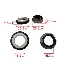 Сальник механический QUATTRO ELEMENTI Sewage 1500F Ci (771-770-037)