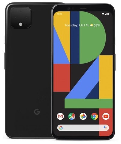 Смартфон Google Pixel 4 6/64GB Just Black (Черный)