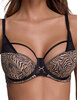 Бюстгальтер полупоролон Ava REBEL 2192 PU animal print