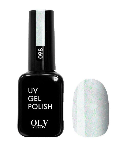 OLYSTYLE Гель-лак для ногтей тон 098 Galaxy green