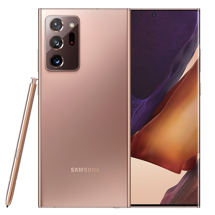 Купите Samsung Galaxy Note 20 Ultra 5G 12/512GB Bronze - Бронзовый  недорого, гарантия лучшей цены на Samsung Galaxy Note 20 Ultra 5G 12/512GB  Bronze - Бронзовый в интернет-магазине Интернет-магазин КупиСмартфон