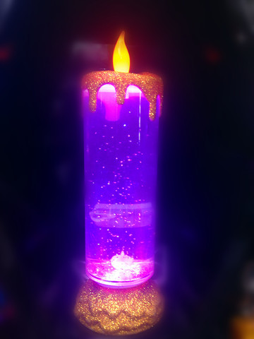 romantic candle свеча лампа