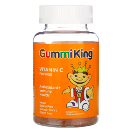 GummiKing, Витамин C для детей, 60 мармеладок