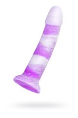 Фиолетовый фаллоимитатор Neil - 18 см. - 