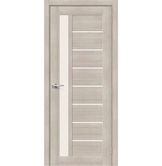 Купить Межкомнатная дверь экошпон Bravo-27 Cappuccino Melinga / Magic Fog