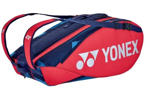 Теннисная сумка Yonex Pro Racket Bag 9 Pack - scarlet