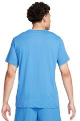 Теннисная футболка Nike Solid Dri-Fit Crew - star blue/white