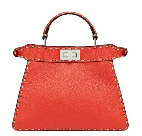 Сумка Fendi Peekaboo "i See You" красный