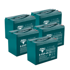 Комплект аккумуляторов RuTrike 6-EVF-45 60V47.5AH (AGM)