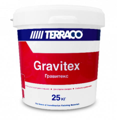 Terraco Gravitex Granule/Террако Гравитекс Гранул декоративное покрытие на акриловой основе с зернистой текстурой типа «шуба»