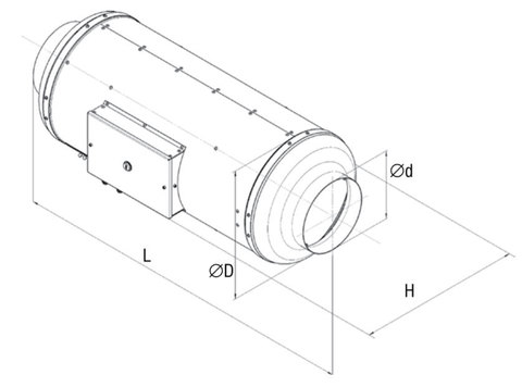 Приточная установка Shuft AirTube 125