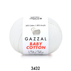 Пряжа BABY COTTON Gazzal