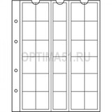 Лист NUMIS на 30 монет D 25 мм, прозрачный