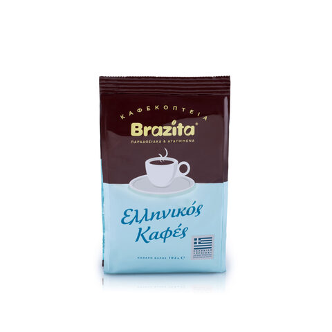 Кофе натуральный молотый BRAZITA CAFETEX SA, Греция 192 г.