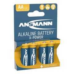Батарейка X-POWER АА/ANSMANN 1.5V - 4 шт