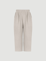 Брюки широкие Mjölk Clay, из муслина