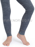 Терморейтузы из шерсти мериноса Norveg Soft Teens Grey Melange подростковые