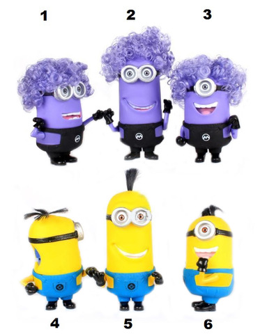 Despicable Me 2 Minions Yellow & Purple Music and Light Effect