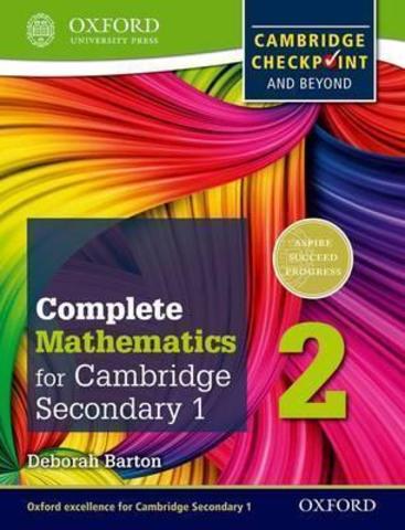 Mathematics for Cambridge Secondary 1, Student Book 2 Oxford University Press