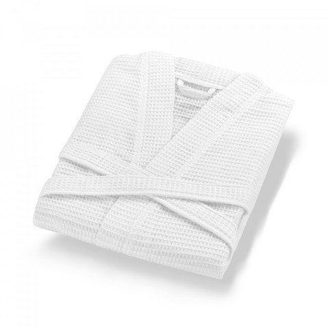 Халат вафельный L'appartement Mia Waffle белый